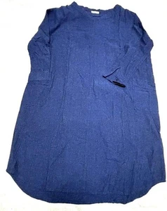 Vestido azul índigo ICHI F/S de Japón - Imagen 1 de 6