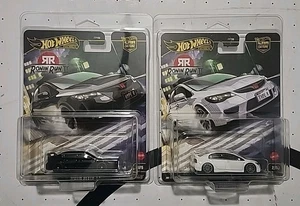 Hot Wheels Ronin Run ll 2er Set Black & White Civic Type-R  - Bild 1 von 3