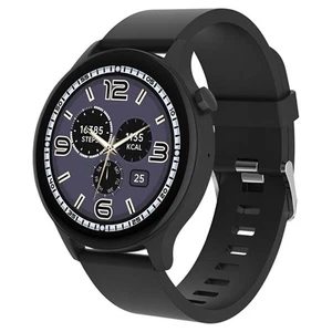 Reloj Inteligente Bluetooth Impermeable IP67, Negro - Imagen 1 de 5