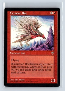 CRIMSON ROC – MTG Magic the Gathering Card – Mirage – Uncommon - Picture 1 of 6