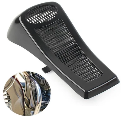 Gloss Black Motorcycle Lower Chin Spoiler For Harley Softail Models 2000-2017 Foto 1 de 4