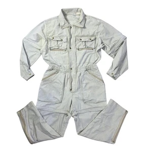 Vintage Foreign Legion International männlich beige Flug Flieger Anzug Overall Large - Bild 1 von 15