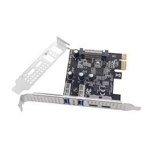 PCI Express to USB PCIE Adapter Card Supports 4 Port(2 USB-A and 2 USB-C) - Picture 1 of 12