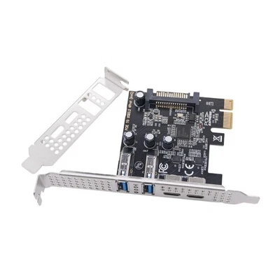 PCI Express to USB PCIE Adapter Card Supports 4 Port(2 USB-A and 2 USB-C) - Image 1 of 4