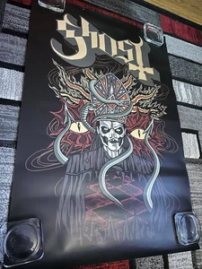 Ghost -Papa IV Re-Imperatour Poster “Serpent & Satan” Concert Bought 2023 - Picture 1 of 10