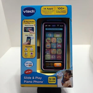 Vtech Slide & Play Piano Phone with 14 Apps and 100+ Sounds. - Picture 1 of 24