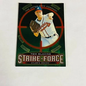 1996 MLB Baseball Upper Deck Strike Force #66 Tom Glavine - Picture 1 of 2