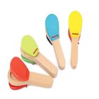 Castanets Baby Percussion Instrument Wooden Hand Clappers Educational Toys