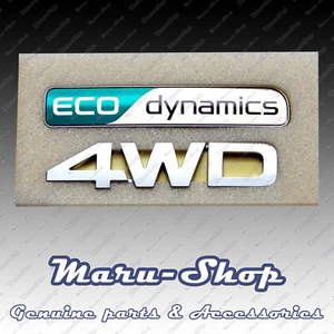 Puerta trasera "ECO Dynamics 4x4" letras logotipo insignia emblema para 16~20 Kia Sorento - Imagen 1 de 1