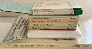 Peter Rabbit 14 Book Kids Lot Pop-Up Book, Bath Book, 2 Sets NEW BEATRIX POTTER - Picture 1 of 9