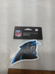 CAROLINA PANTHERS NFL 4"x4" COLOR DIE CUT DECAL NEW WINCRAFT - Picture 1 of 2