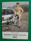Cyclisme Carte Cycliste Cesare Cipollini Équipe Italbonifica Navigare Conti 1990