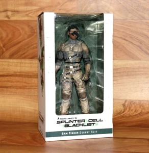 Tom Clancys Splinter Cell Blacklist Sam Fisher Desert Suit Statue Action Figure - Picture 1 of 8