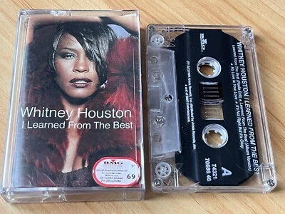 Whitney Houston I Learned from the Best Single Cassette Tape (BMG Thailand 1999) - Image 1 of 3