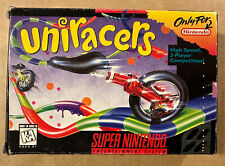 Uniracers (Super Nintendo Entertainment System, 1994) Game And Box Authentic