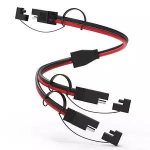 14AWG SAE Y Splitter Kabel SAE Schnelltrennstecker DC Strom Automotiv - Bild 1 von 7