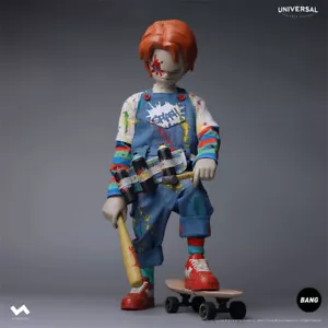 J.T STUDIO x Modellino Universal Chucky 1/6° da collezione limitata nuovo stock - Foto 1 di 18