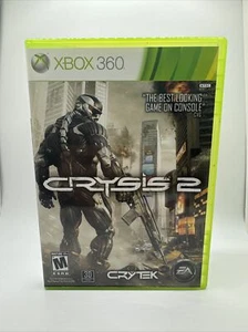 Crysis 2 (Microsoft Xbox 360, 2011) Complete In Box CIB with Manual Tested - Picture 1 of 3