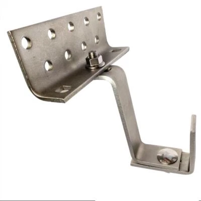 NORM-GENAU 12 Stk. Dachhaken 3x verstellbar Edelstahl Photovoltaik Solar Dachpfanne 0%