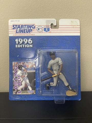 1996 Starting Lineup SLU 4" Action Figure MLB Frank Thomas Chicago White Sox Cover