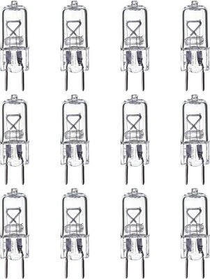 12Pack Single Ended T3.5, GY8 2-Pin Clear Glass UV Protected, 3200K, 100W 1500LM - Image 1 of 4