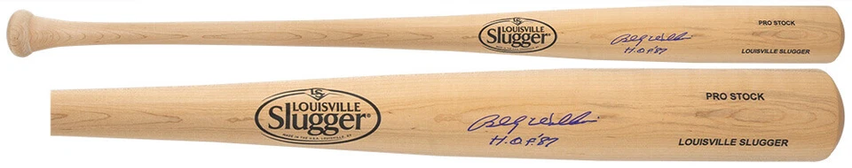 Bate de béisbol rubio Louisville Slugger firmado por Billy Williams con HOF'87 - (CERTIFICADO DE AUTENTICIDAD SS) Foto 1 de 1