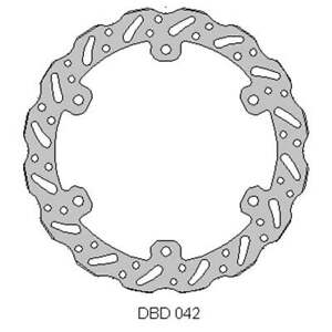 Delta MX front brake disc for TM85 01 - 13 and TM125-530 01 - 13