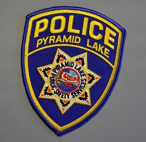 Pyramid Lake Nevada Police Public Safety Services Patch ++ Mint NV - Picture 1 of 1