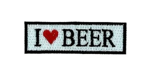 Patch aufnäher  motorrad biker aufbügler vintage rocker love beer - Bild 1 von 1