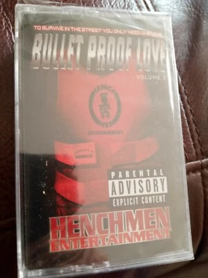 HENCHMEN Bullet Proof Love SEALED Gangsta Rap Tape Jayo Felony Mack 10 G-Funk Foto 1 de 4