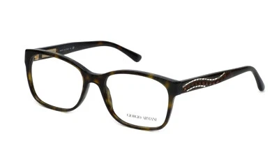 $330 New GIORGIO ARMANI AR7013-B 5026 53mm Havana Sequin Eyeglasses Frames Italy - Image 1 of 4