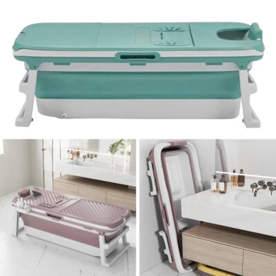 PRESENT-HOUSE1 Large Portable Shower Bathtub Collapsible Household Adult Kid Folding Tub Bucket
