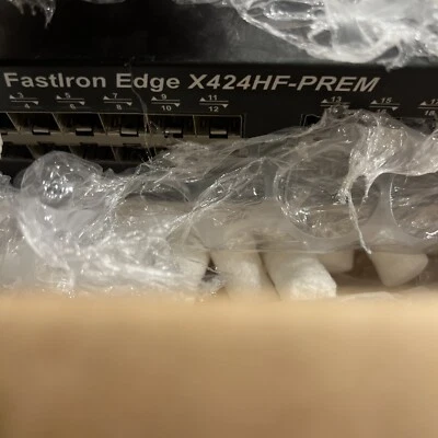 Foundry FastIron Edge X424HF-PREM *NEW* - Image 1 of 4