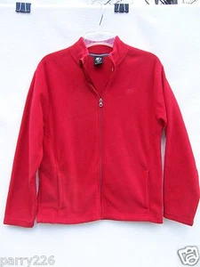 Kids Childs Starter Red Fleece Zipper Long Sleeve Jacket Size XXL (18) - Picture 1 of 11