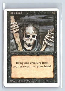 (2x) RAISE DEAD – MTG Magic the Gathering Card – Revised – Common - Picture 1 of 6
