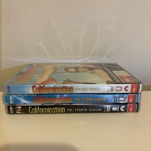 Californication Dvd Seasons 1 2 4 Tv Series David Duchovny Drama - Picture 1 of 5