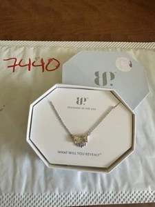 Neu im Karton Bombe Party Halskette 18" RBP5543 New Beginnings Zitrone CZ Rhodium P - Bild 1 von 3