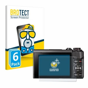 6x Anti-Reflets Protection Ecran pour Canon PowerShot G7 X Mark II Film - Photo 1/7
