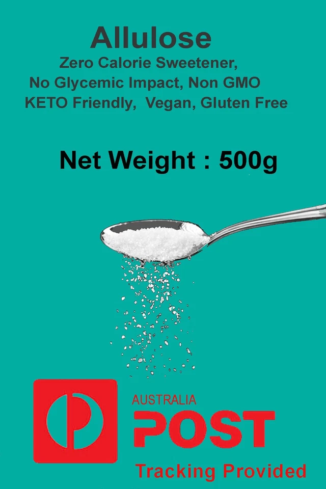 Allulose Zero Calorie  Sweetener, No Glycemic Impact, Non GMO,  - 500g - image 1 of 1