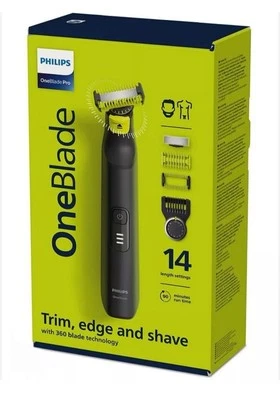 Philips OneBlade Pro 360 for Face & Body Trim Edge Shave 14 In 1 QP6542/15 - Image 1 of 3