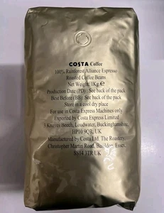 Costa coffee 100% reinforce alliance express Genuine 1kg , one year expiry date. - Picture 1 of 4