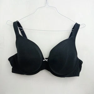 Lane Bryant Cacique Damen BH leicht gefüttert vollflächig Bügel schwarz 40D - Bild 1 von 10