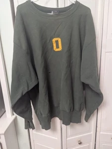VINTAGE UNIVERSITY OF OREGON DUCKS CHAMPION REVERSE WEAVE SWEATSHIRT SZ XXL - Picture 1 of 6
