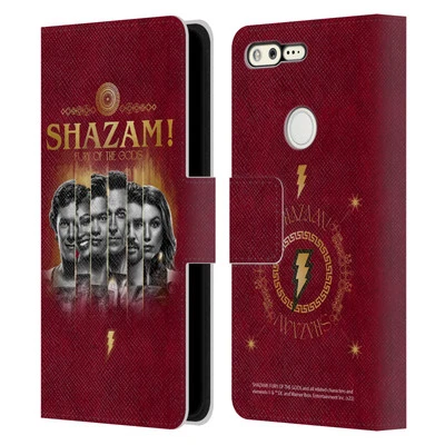 OFFICIAL SHAZAM!: FURY OF THE GODS GRAPHICS LEATHER BOOK CASE FOR GOOGLE PHONES - Image 1 of 4
