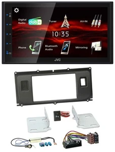 JVC USB Bluetooth MP3 DAB 2DIN Autoradio für Land Rover Evoque ab 2011 - Bild 1 von 8