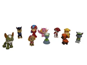 Mini Paw Patrol Figures x 10 Chase Skye Marshall etc - Picture 1 of 7