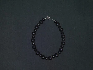 Hematite Bracelet - Sterling Silver - Hand Made Hawaii - Kauai - LOW Price - Picture 1 of 1