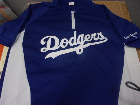 ⚾ Los Angeles LA Dodgers Blue Light Jacket Pullover Wind Breaker Adult Medium ⚾ Cover