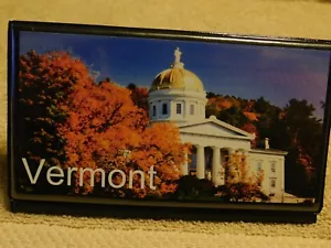 Libro álbum de recuerdo de centavo prensado alargado - Vermont - Imagen 1 de 4