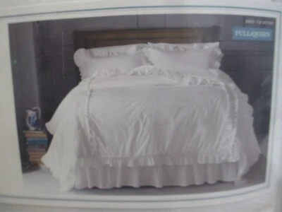 Simply Shabby Chic HEIRLOOM White Ruffled Comforter - Twin - Image 1 of 4